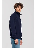 Fruit of the Loom Iconic Premium Zip Neck Sweat Těžká mikina s 1/4 zipem 16.2288 deep navy Fruit of the Loom Iconic Premium Zip Neck Sweat Těžká mikina s 1/4 zipem 16.2288 deep navy