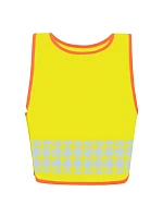 Korntex FUN Dětská bezpečnostní vesta 76.FUNY hi vis yellow/dog Korntex FUN Dětská bezpečnostní vesta 76.FUNY hi vis yellow/dog
