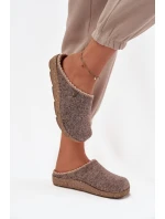 Domácí Obuv Dámské Pantofle Inblu ED000031 Béžové