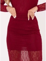 Sukně MI SD 122436.60 bordó