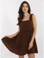 MI SK šaty A5036.78 hnědá