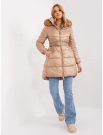 Dámská bunda NM KR TR8173.96P světle hnědá - FPrice