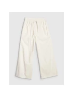 Dámské volnočasové kalhoty se širokými nohavicemi 4F 4FWSS25TTROF1012-11S dámské Dámské volnočasové kalhoty se širokými nohavicemi 4F 4FWSS25TTROF1012-11S dámské