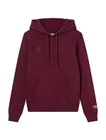 Dámská mikina s kapucí Champion bordó 118379 RS522