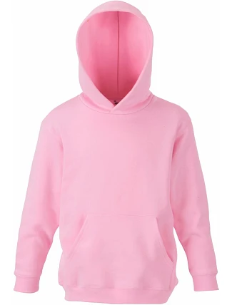 Fruit of the Loom Classic Kids Hooded Sweat Dětská mikina s kapucí 16.2043 light pink Fruit of the Loom Classic Kids Hooded Sweat Dětská mikina s kapucí 16.2043 light pink