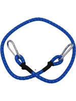 Montážní páska na zavazadla Karabina 80cm 1ks XQMAX BLUE