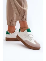 Nízké Dámské Sportovní Tenisky Bílé Uvetta