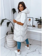 Dámská vesta LARIS ecru FashionStreet TY2835