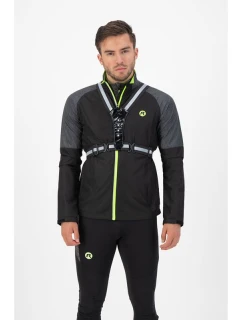 Rogelli LED reflexní vesta černá