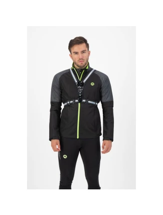 Rogelli LED reflexní vesta černá