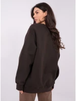 WT BL mikina A1063.64 tmavě hnědá WT BL mikina A1063.64 tmavě hnědá