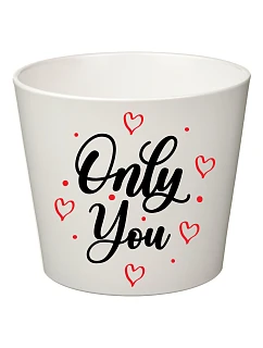 ONLY YOU - velký květináč 