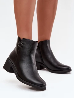 Boty na podpatku  model 222522 Step in style