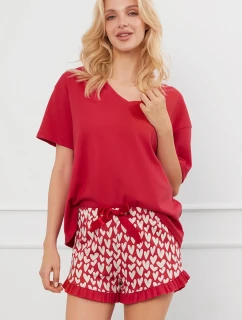 Italská móda Evora cr.r. cr.sp. barva:c.red/print