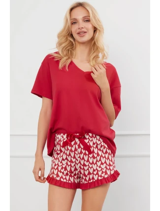 Italská móda Evora cr.r. cr.sp. barva:c.red/print