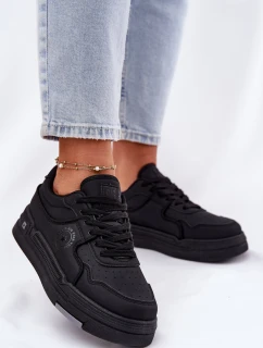 Nízké Dámské Tenisky Big Star RR274A311 HI-POLY SYSTEM Černé