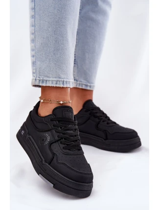 Nízké Dámské Tenisky Big Star RR274A311 HI-POLY SYSTEM Černé