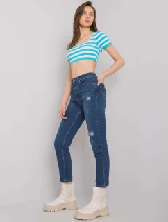 Džínové kalhoty MR SP 5338.17 tmavě modrá