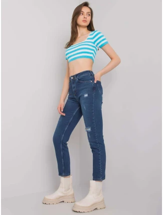 Džínové kalhoty MR SP 5338.17 tmavě modrá