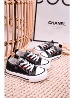 Dětské Klasické Tenisky Nízké BIG STAR HH374194 Černé