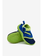 Dětské vodní boty na suchý zip PROWATER PRO-26-48-100B Zelené