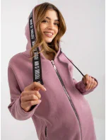 Mikina RV BL 6683.00P tmavě růžová