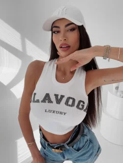 Dámský top 278026 bílý - Ola Voga