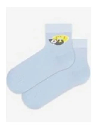 TENKÉ PONOŽKY BARVA 2-6 LET DÍVKY LEVANDULOVÁ 21-23