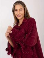 Košile IT KS 8381 1.64 bordó Košile IT KS 8381 1.64 bordó