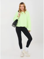 Mikina MJ BL Q2101.84 světle zelená