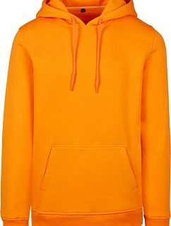 Build your Brand BY 011 Mikina s kapucí z těžké bavlny 56.0011 paradise orange