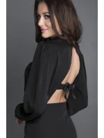 Julimex BA-19 zapínání na mašli 2-řadé barva:černá Julimex BA-19 zapínání na mašli 2-řadé barva:černá