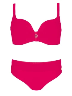 Dámské dvoudílné plavky S940V1CU4 Alcudia 4 tm.růžové - Self