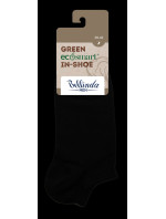 Pánské eko kotníkové ponožky GREEN ECOSMART MEN IN-SHOE SOCKS - BELLINDA - šedý melír