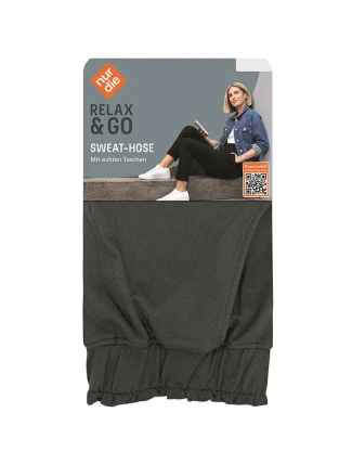 Moderní sportovní kalhoty NUR DIE SWEAT HOME PANTS - NUR DIE - tmavě zelená