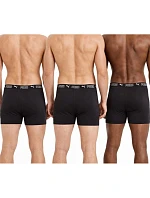 Pánské boxerky Puma Long 3-Pack černé pohodlné Pánské boxerky Puma Long 3-Pack černé pohodlné