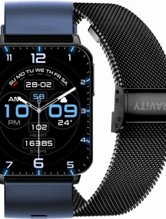 Chytré hodinky Gravity Navy Black 2 Stripes GT17-9