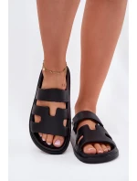 Dámské Pěnové Pantofle Černé Dimelle
