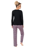 Dámské pyžamo Sleep long black - Donna