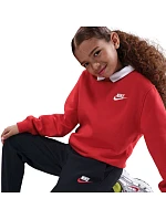 Dětské kalhoty Nike Sportswear Club Fleece černé FD3008 015