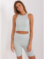 Sada EM KMPL 831.17 šedá modrá