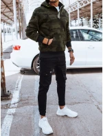 Pánská mikina moro zelená FashionStreet BX5615