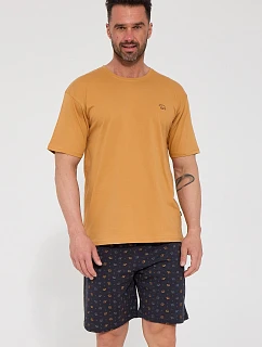 Pyžamo Cornette 326/346 Wild Bear, krátké rukávy, velikosti S–2XL