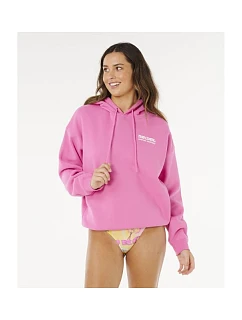 Dámská mikina RIP CURL Surf Puff Heritage Hood, růžová