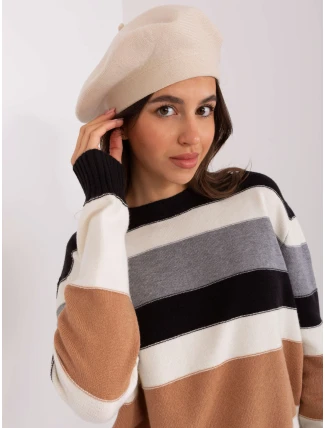 Čepice AT CZ 231305.82P světle béžová Čepice AT CZ 231305.82P světle béžová