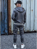 FashionStreet pánské tmavě šedé tepláky AX0791 FashionStreet pánské tmavě šedé tepláky AX0791