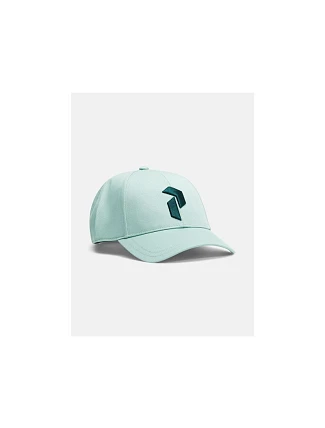 Čepice PEAK PERFORMANCE Retro Cap, zelená barva Čepice PEAK PERFORMANCE Retro Cap, zelená barva