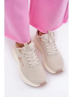 Sportovní Boty Tenisky Dámské Big Star RR274A145 HI-POLY SYSTEM Béžové