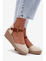 Dámské sandály Wrangler 20261087-99Q béžové Dámské sandály Wrangler 20261087-99Q béžové