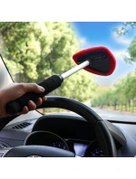 STĚRKA NA OKNA A ZRCADLA S POHYBLIVOU NASTAVITELNOU RUKOJETÍ Z MIKROVLÁKNA 21-37 CM DUNLOP